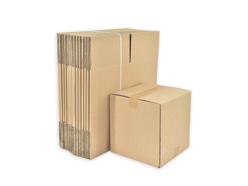 Kartony klapowe 150x150x150mm Brązowe, 10szt