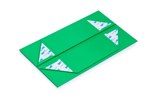 Pudełko Magnetyczne Ciemno Zielone 200x200x90mm Pudełko Ozdobne