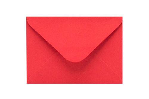 Koperty Ozdobne C5 HK Jasne Czerwone 120g 50szt.