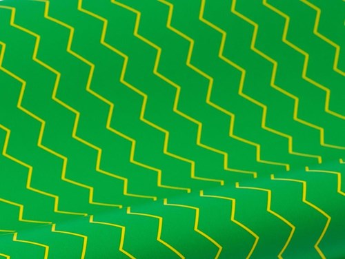 Papier Pakowy Zielony z zygzakiem 80 gsm 70cm/25mb