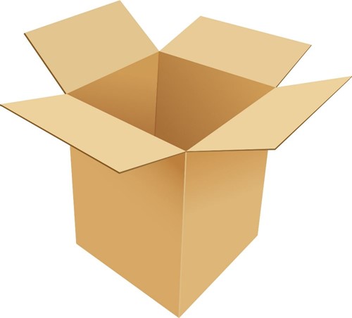 Karton klapowy 400x400x750mm 3w