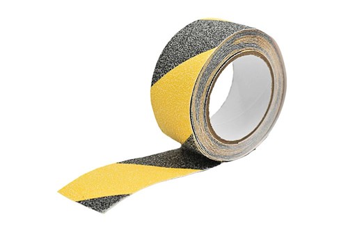 Taśma antypoślizgowa podłogowa 50mm/5m Żółto-Czarna