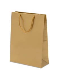 Torby Papierowe Laminowane Złote