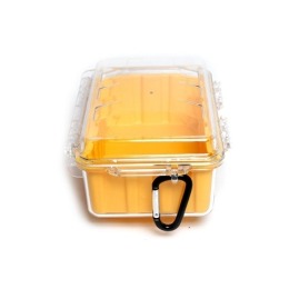 Pudełko BoxCase BC161 160x100x70mm żółte