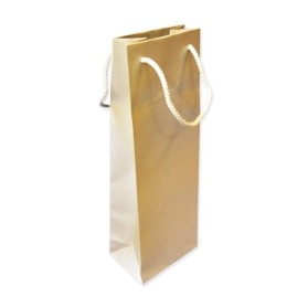 Torebka lakierowana na wino Prestige 120x80x400 / Złota