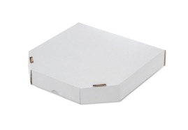 Karton wykrojnikowy na pizzę 260x260x40mm Biały