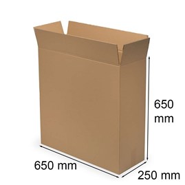 Karton klapowy na felgi 650x250x650mm 5w/BC650