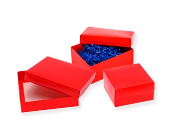 Pudełko Laminowane 186x130x60 Czerwone M