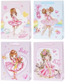 Torba Lux 18x8x23cm H-stamp A5 Balerina -12szt