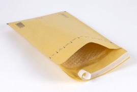 Koperty bąbelkowe VP C13 - karton 100szt Brązowe