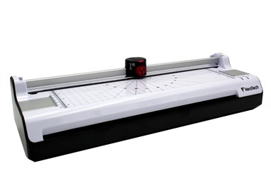 Laminator A3 Verotech z trymerem Biały