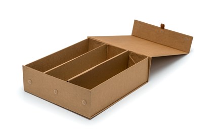 Pudełko z magnesem, na 3 wina 340x290x95mm (zewn.) KRAFT