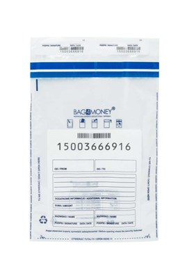 Koperty bankowe B4 250x350mm Przezroczyste 100szt.