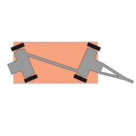 Przyczepy przemysłowe 2000x1000x540mm zu-1032