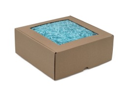 Wypełniacz papierowy PakPak Błękitny Jasny, 0,2 kg +BOX