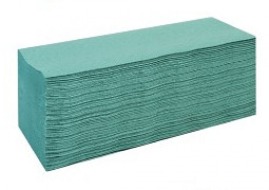 Ręczniki papierowe ZZ Cliver Eco zielone 12x334
