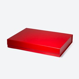 Czerwone pudełko magnetyczne 380×280×60 mm duże