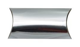 Pudełko Laminowane Poduszka 250x165x50 Srebrne