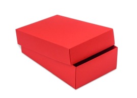 Pudełka ozdobne L 255x160x75mm Czerwone