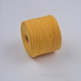 Sznurek bawełniany żółty 500g 2mm