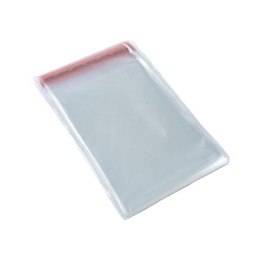 Torebki foliowe z klejem 13,5x14,5+5cm 100szt