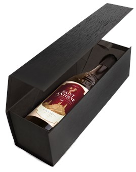 Pudełko na SZAMPANA czarne 410x130x120mm (zewn.)