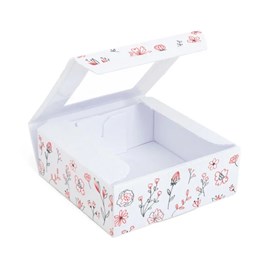 Karton wykrojnikowy KWIATY CZERWONE 150x140x55mm