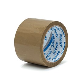 Taśma klejąca Solvent Kauczuk Brązowa 72 mm / 60 m