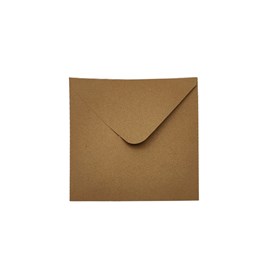 Koperty ozdobne K4 SK kwadratowe Brązowe KRAFT 50 sztuk