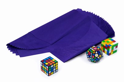 Bibuła gładka indygo fiolet 38x50 cm 100 arkuszy