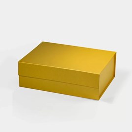 Pudełko magnetyczne perłowy żółty 280×210×95 mm