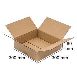 Karton klapowy 300x300x80mm