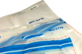 Torba na bilon Transparentna 9,3kg 100 sztuk