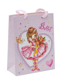 Torba Lux 18x8x23cm H-stamp A5 Balerina -12szt