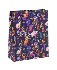 Torba Lux z brokatem A5 Przyroda - 12 szt.