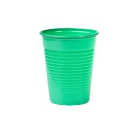 Kubki do napojów zielone 200ml 100szt.