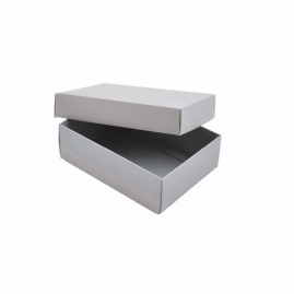 Pudełko ozdobne M 186x130x60mm Szare