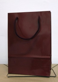 Torebka upominkowa Prestige 200x80x280 / bordowa