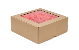 Wypełniacz papierowy PakPak Czerwony, 0,2kg +BOX