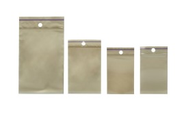 Torebka strunowa ZŁOTA 40x60mm/0,050mm 100szt