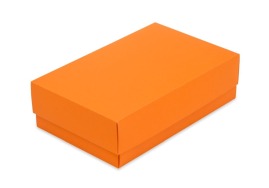 Pudełko ozdobne L 255x160x75mm Pomarańczowe