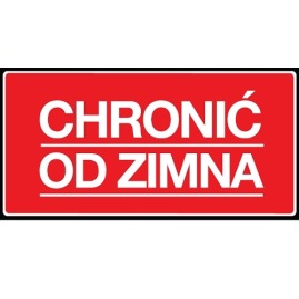 Etykiety CHRONIĆ OD ZIMNA 100szt