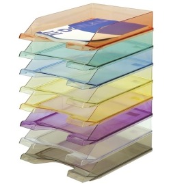 Szuflada na biurko Transparentna 346x254x60 mm