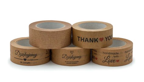 Taśma PAPIEROWA Thank You 48mm/50m