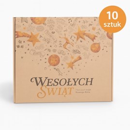 kartony fasonowe 10 sztuk, pudełka świąteczne geometria, karton fasonowy święta, ozdobne kartony boże narodzenie, pudełka prezentowe