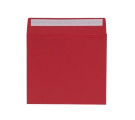 Koperty Kwadratowe K4 HK ozdobne Galaxy Red 120gsm 50szt