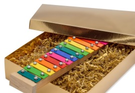 Wypełniacz  do paczek SizzlePak złoty 1kg