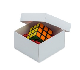 Pudełko Laminowane 120x120x70mm białe