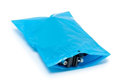 Torebki strunowe 50x70mm 50um 50szt.NIEBIESKIE