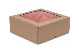 Wypełniacz papierowy PakPak Czerwony Ceglany 0,2kg +BOX